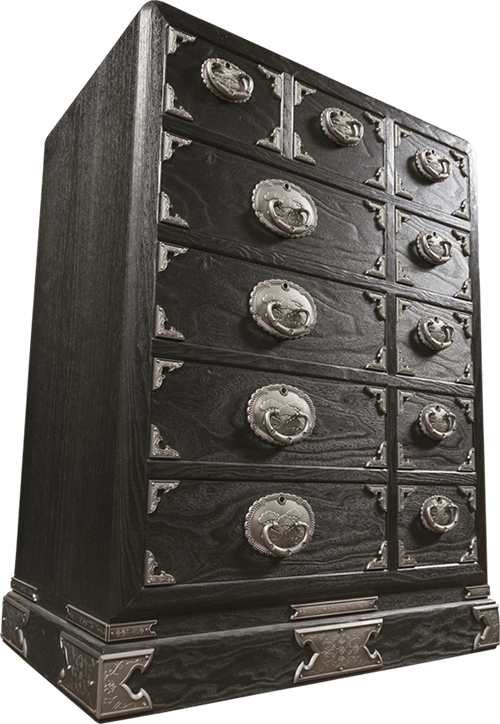 浅野のからくり金庫箪笥 | 桐一筋 匠の技 桐たんすなら浅野タンスへ