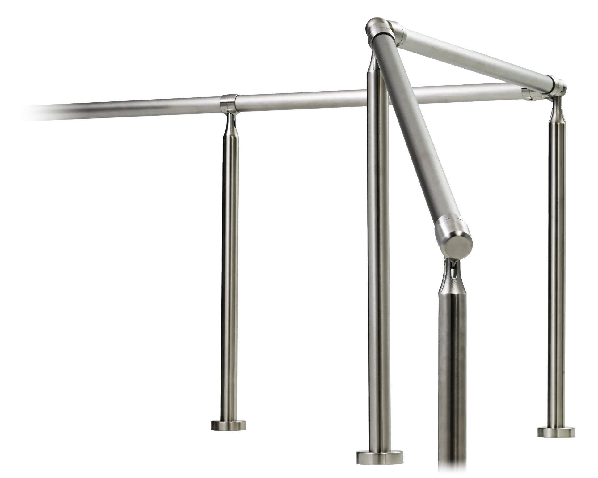 ステンレス手摺のASANOカンタン施工で工期短縮