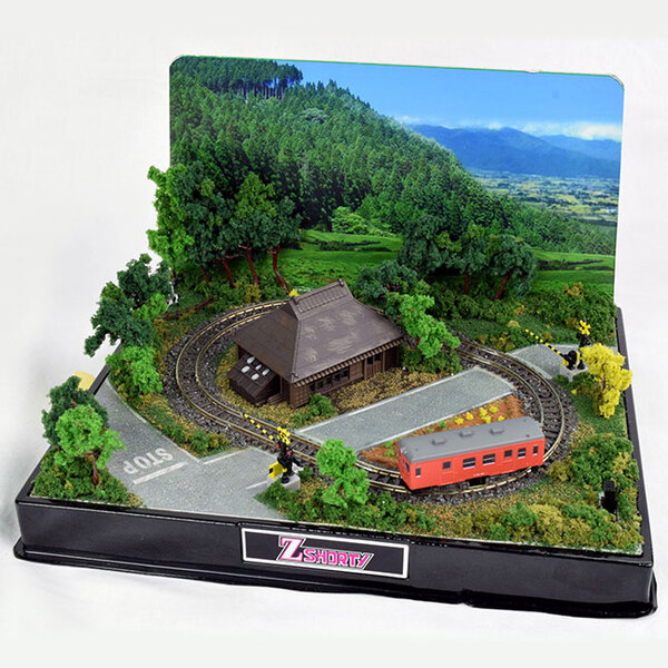 ASCII.jp：Zゲージ規格の走る鉄道模型 A4サイズの中に広がる感動の情景