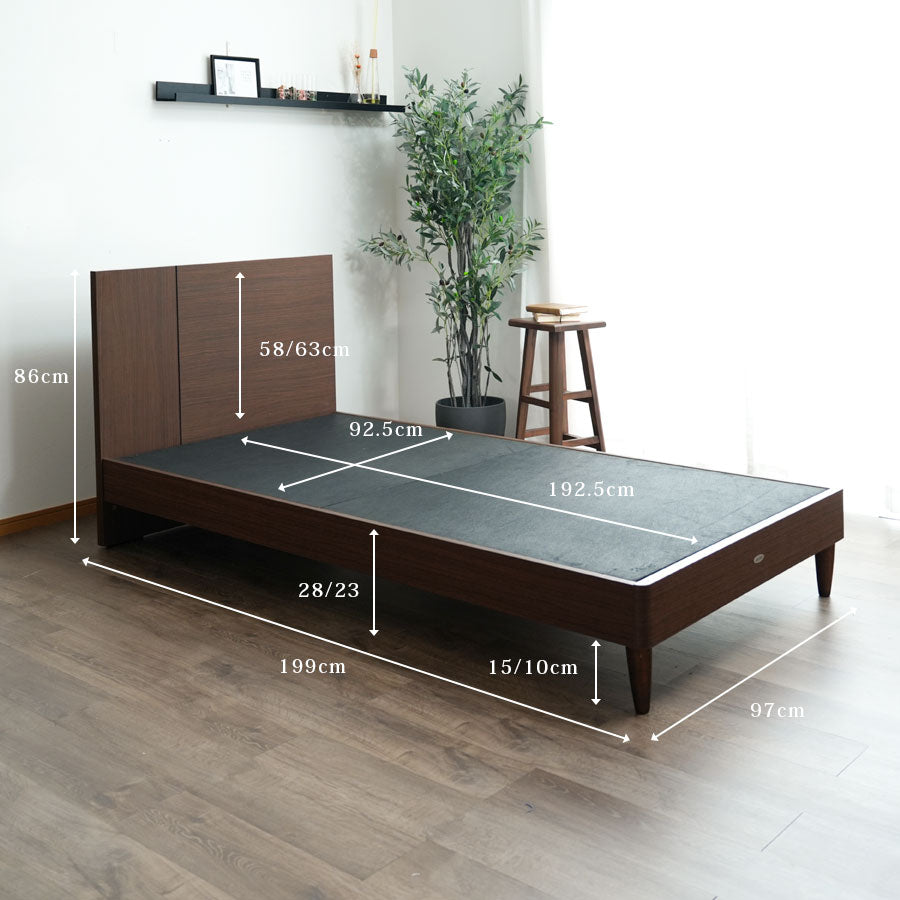 公式】ASLEEP(アスリープ) シンフォフラット ベッドフレーム – 第3の