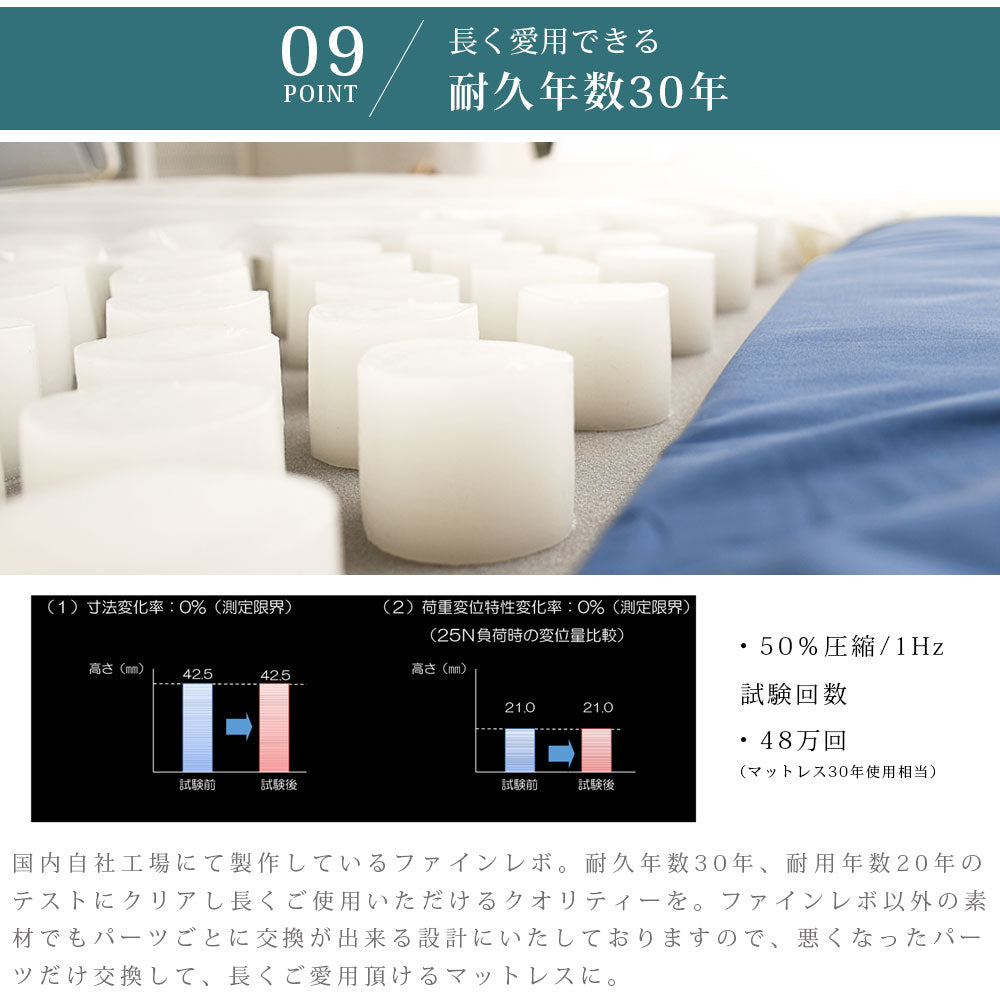 公式】ASLEEP(アスリープ) ファインレボマットレス JP マットレス
