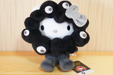 サンリオ×黒ミャクミャクぬいぐるみ、受注販売まもなく終了。全7キャラ