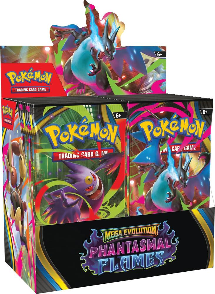 Pokémon TCG Phantasmal Flames: Where to Buy ETBs, Booster Boxes