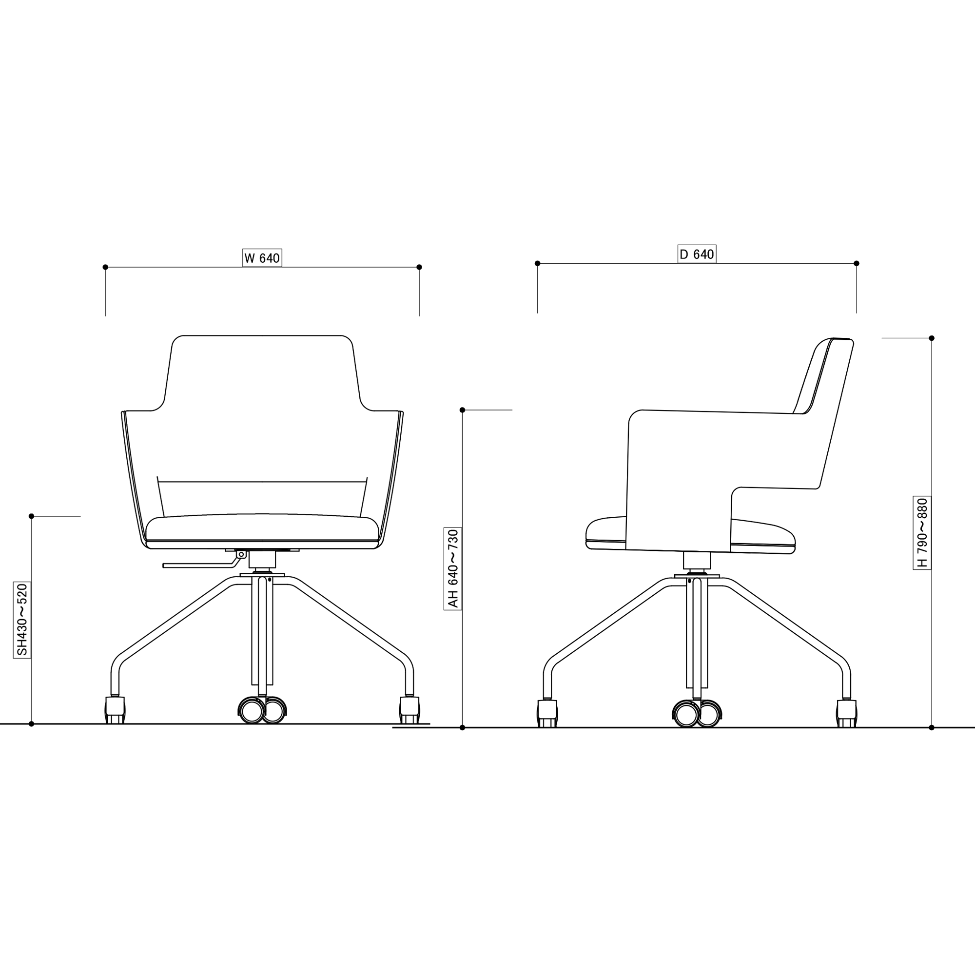 ADAL(アダル)公式オンラインショップ / ○ゾロ ハイバックチェア