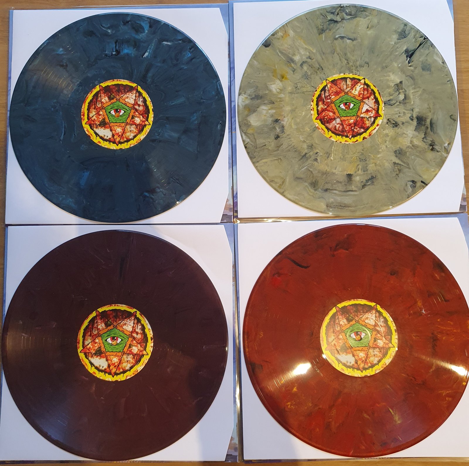 Pizza Death - Slice Of Death Vinyl LP Reissue | Disdain Records