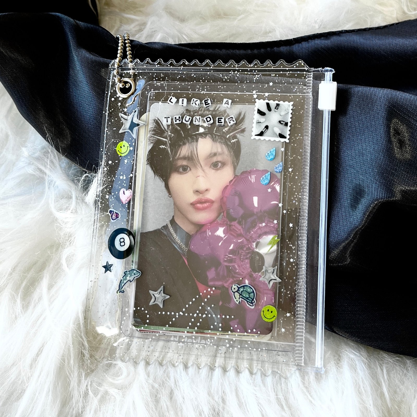 Photocard Zip Pouch - Ateez Anniversary | Studio Velvet KT