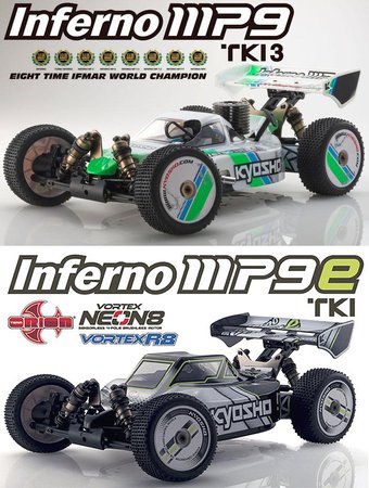LiveRC - Kyosho's newest nitro and electric MP9 RTR's