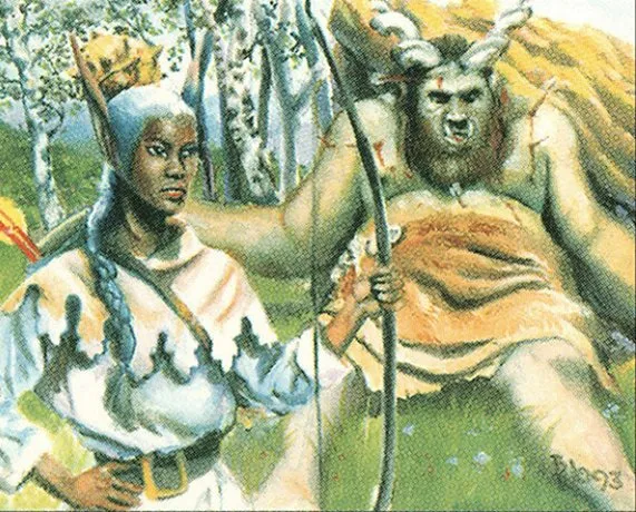 024. Lady Caleria, Archer Tribal // Commander (Lady Caleria) deck