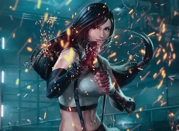 Tifa, Martial Artist (Only using FF cards) // Commander (Tifa