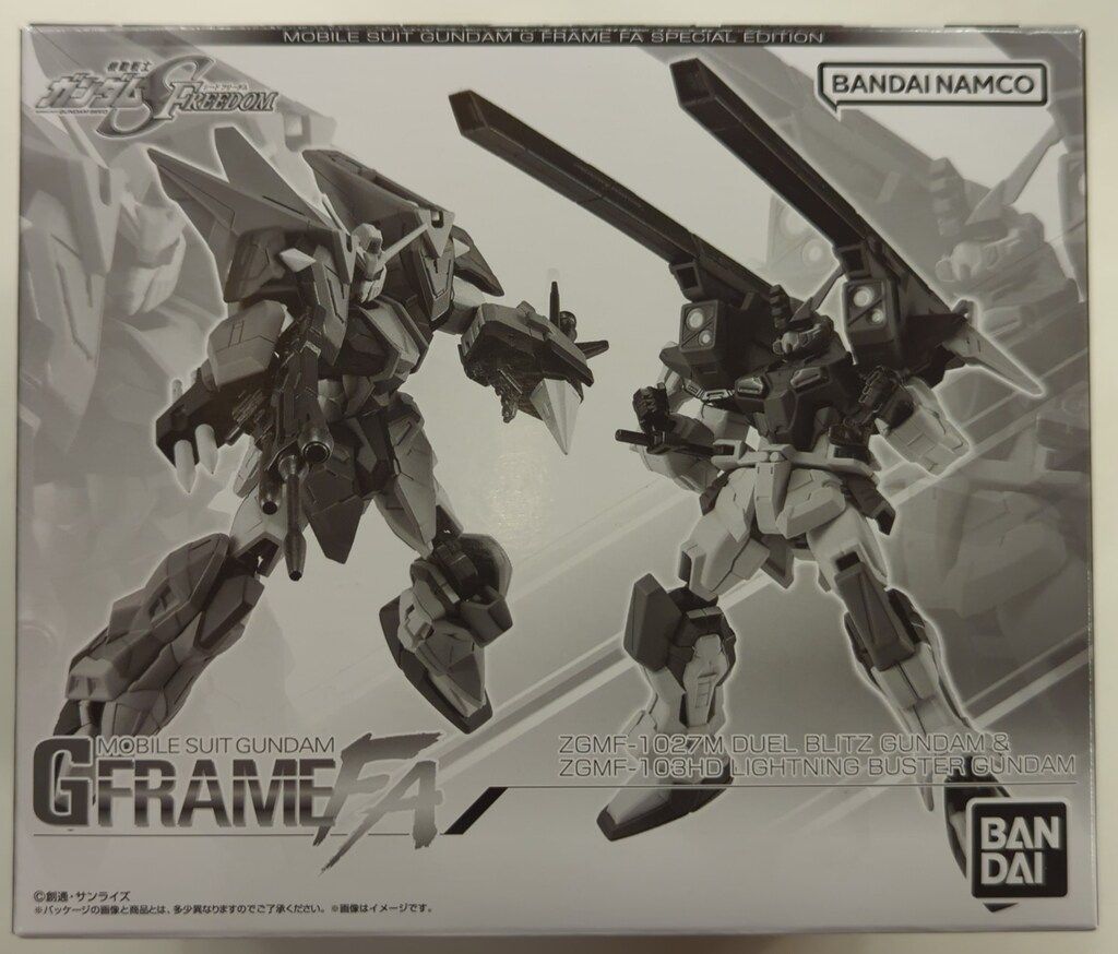 バンダイ G-FRAME FA 機動戦士ガンダムSEED FREEDOM デュエルブリッツ
