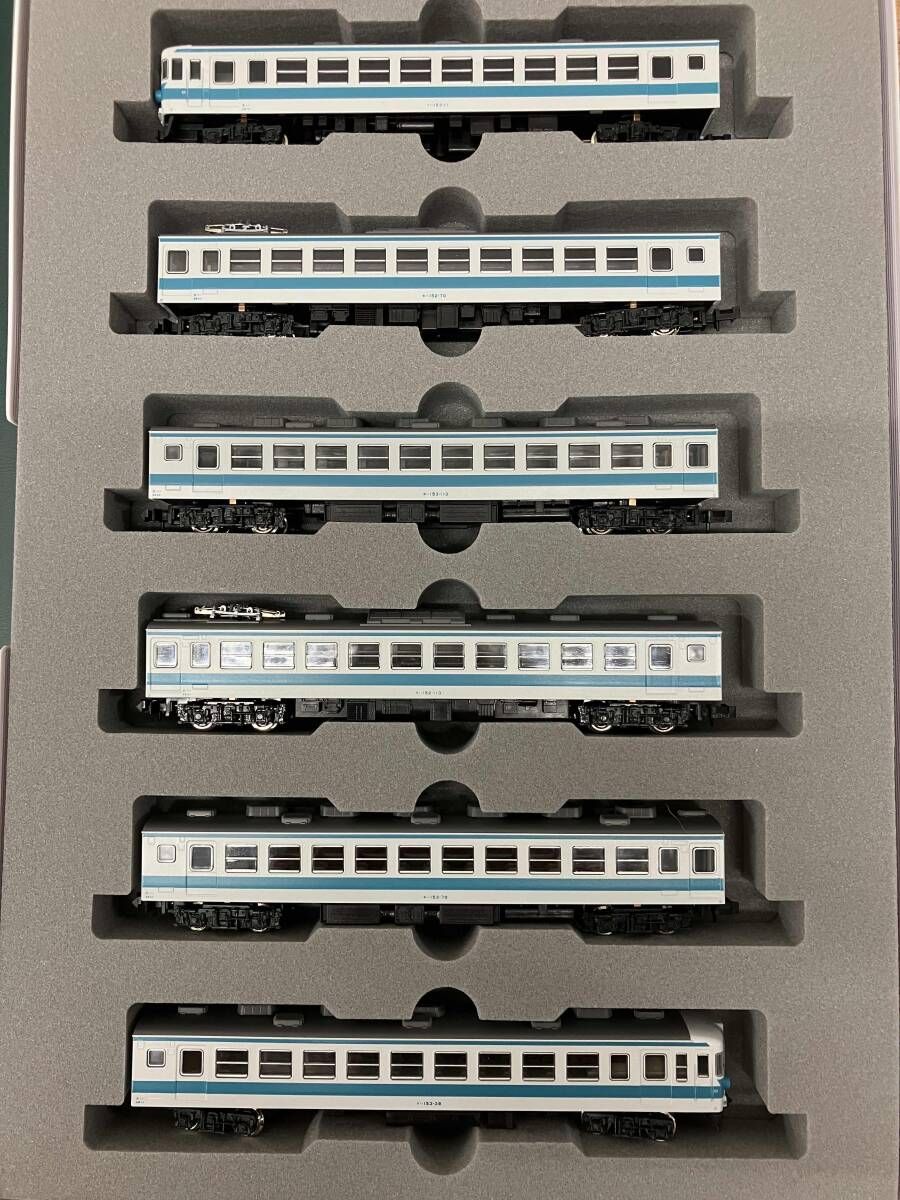 C☆Nゲージ KATO 10-344 153系電車 (低運転台 新快速色) 6両セット