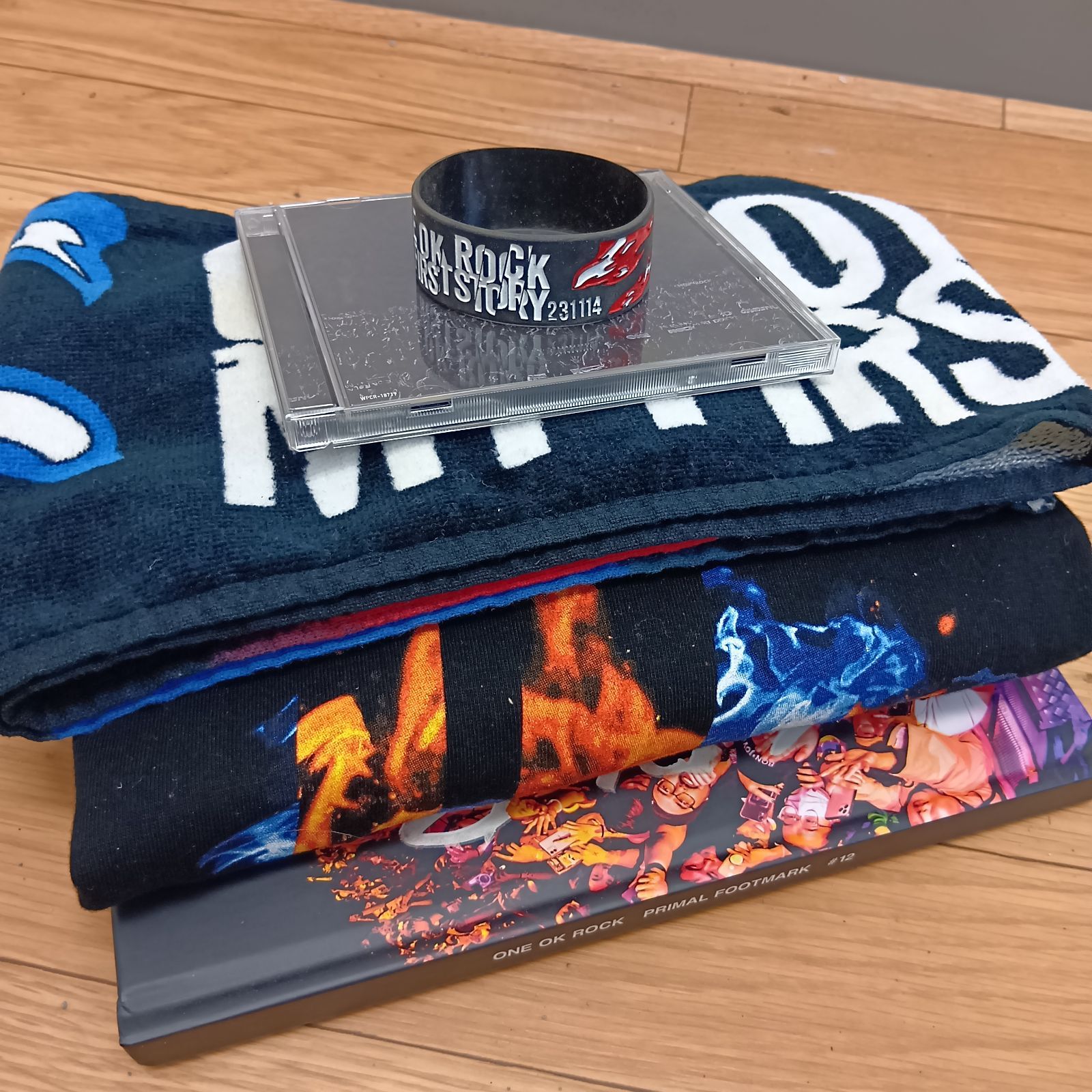ONE OK ROCK ワンオク グッズ まとめ売りマイファス VS Tシャツ タオル