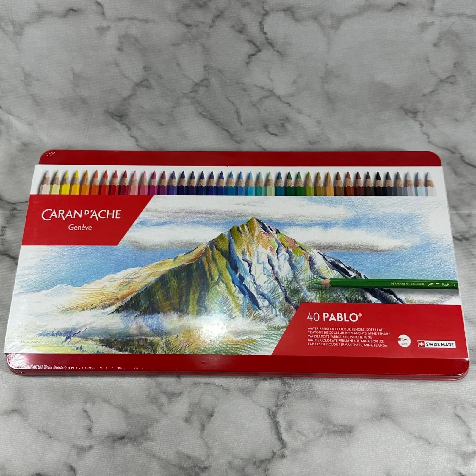 新品未使用 カランダッシュ パブロ色鉛筆 40色セット 619154 色鉛筆 40