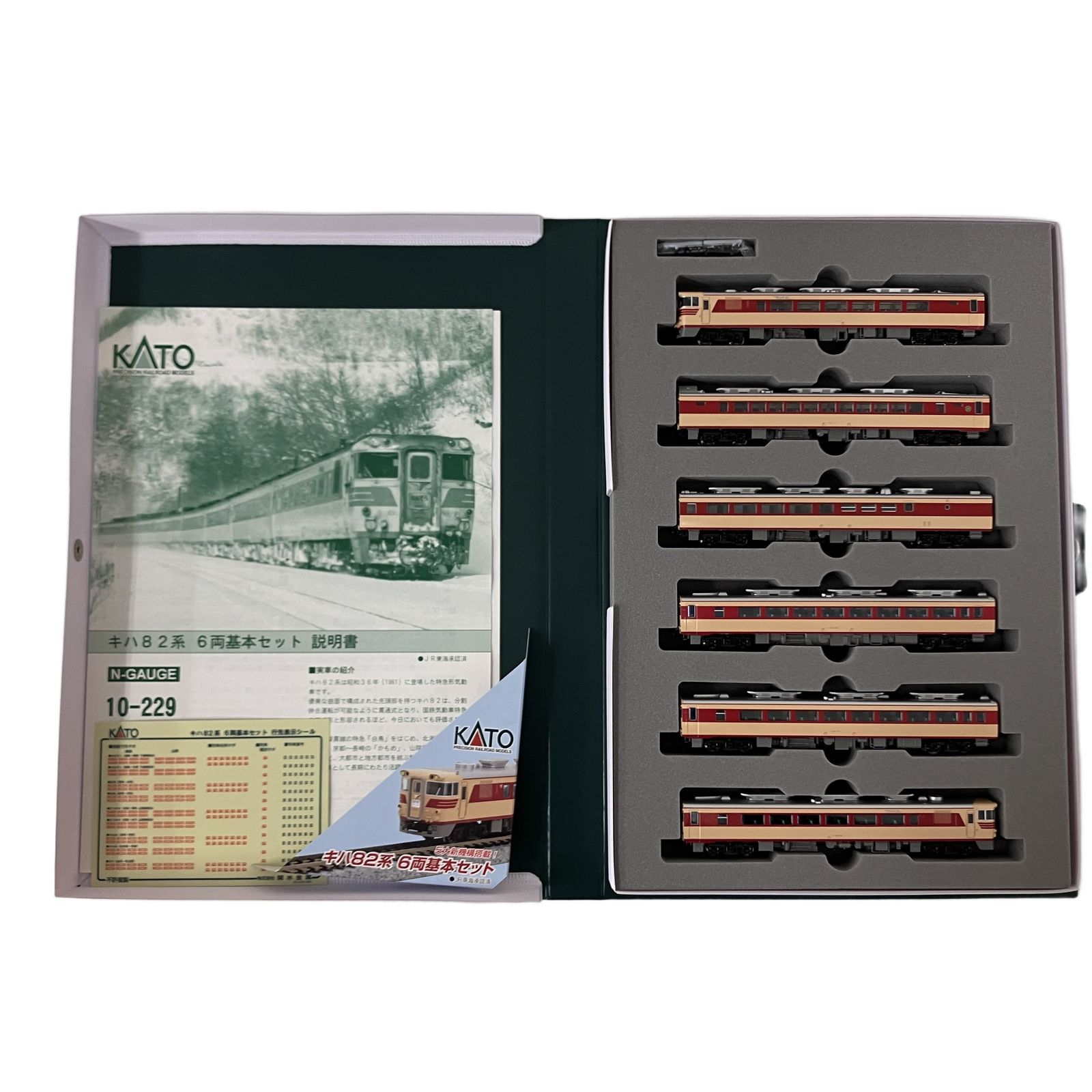 KATO 10-229 キハ82系 6両 基本セット 鉄道模型 Nゲージ 中古 良好