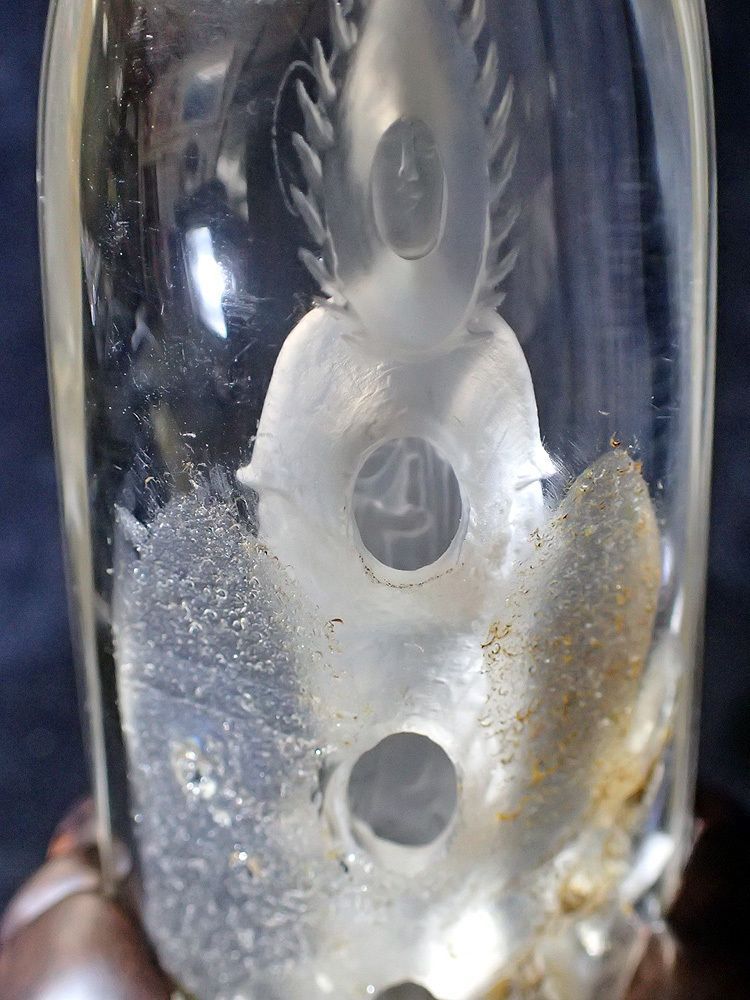 天然石】観音像＿ガーデンクオーツ／268g(台座込553g) - メルカリ