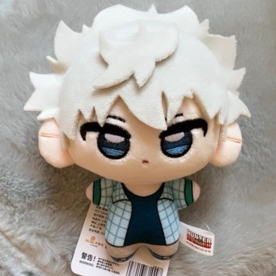 日本未発売 公式 ハンターハンター ぬいぐるみ 15cm キルア ゴン