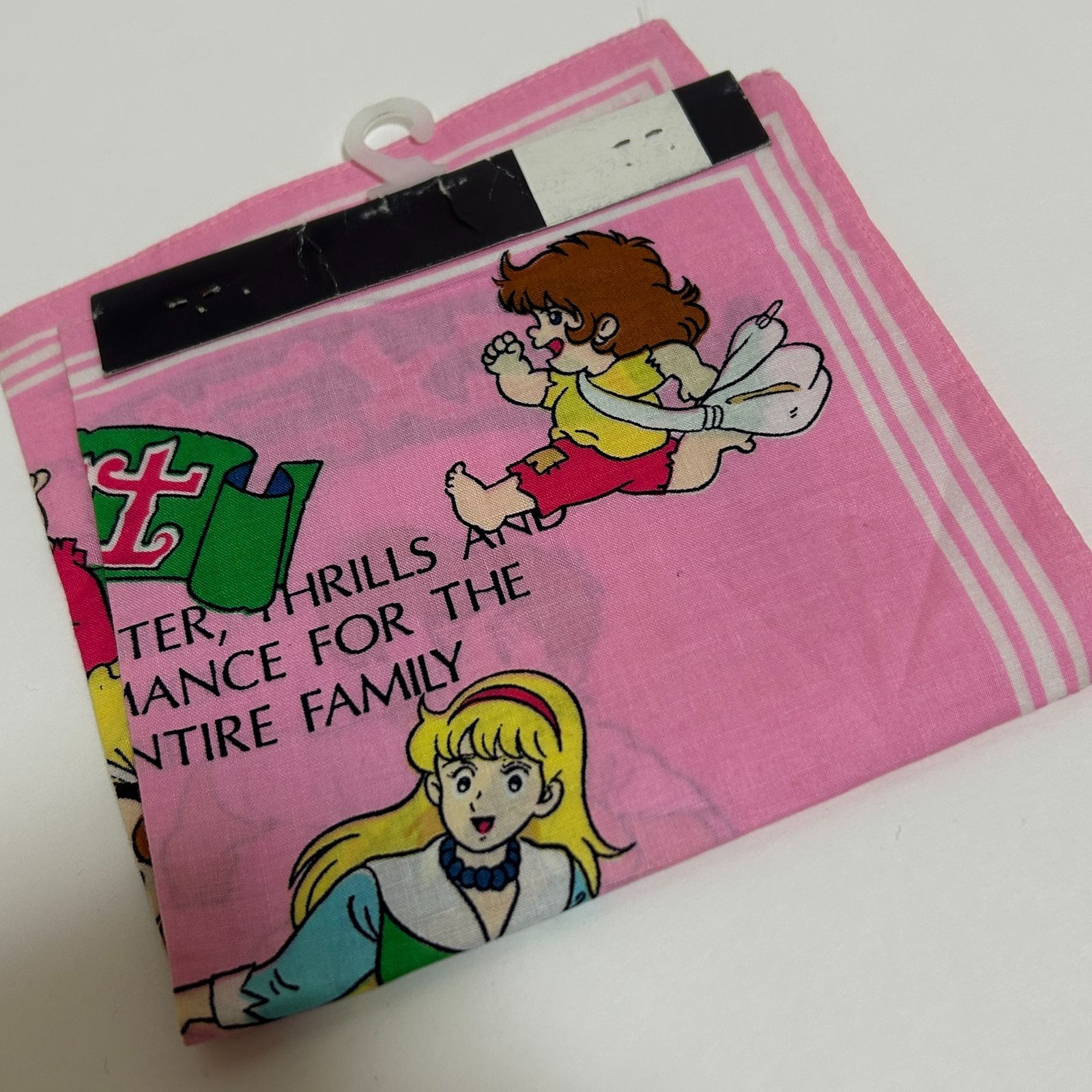 アニメ三銃士 ハンカチ 日本製 綿100% 昭和レトロ - メルカリ