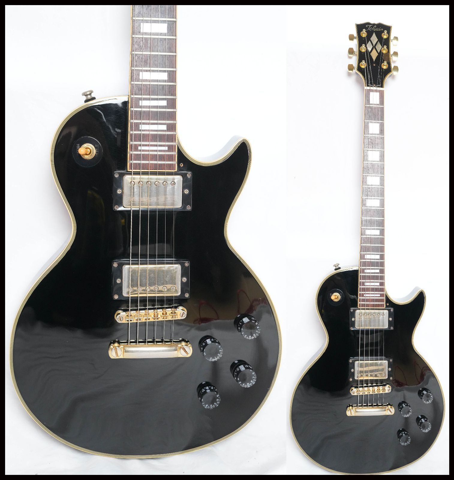☆Tokai☆ALC BLK レスポールカスタム 80〜90年代 トーカイ Les Paul