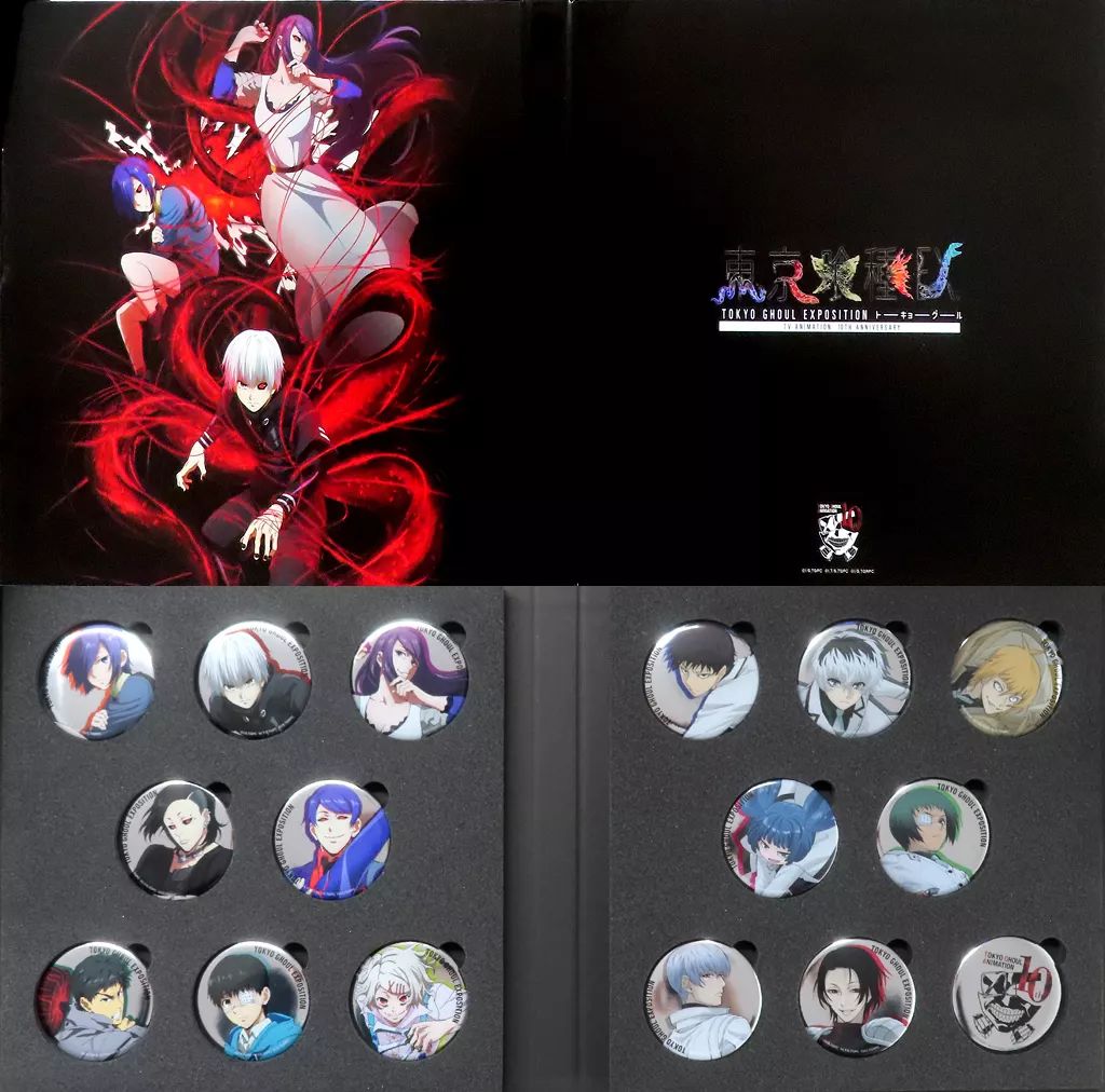 中古】バッジ・ビンズ 集合 缶バッジ(16種コンプリートブック) 「東京