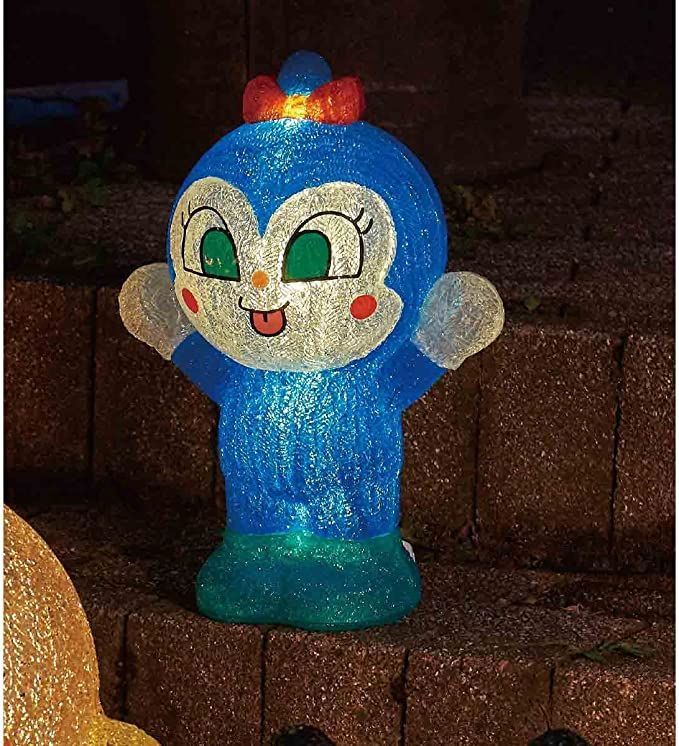 クリスマス 3Dイルミネーション LEDアンパンマンライトS ブリリアント