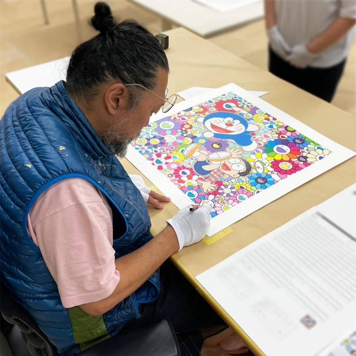 限定 ED100 村上隆 直筆サイン入り 