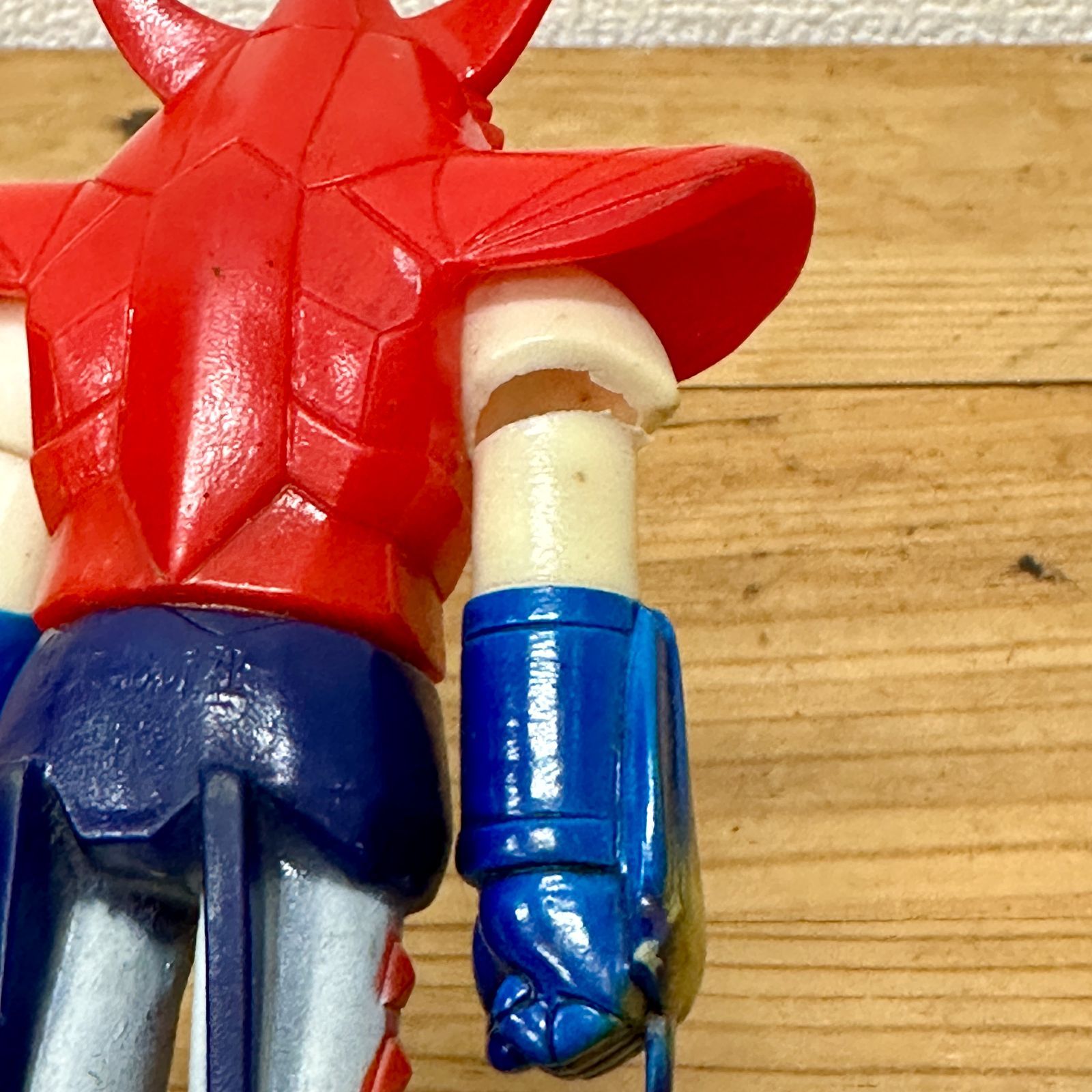 希少品】ポピー 勇者ライディーン ソフビ 体長約13.5cm 当時物 昭和