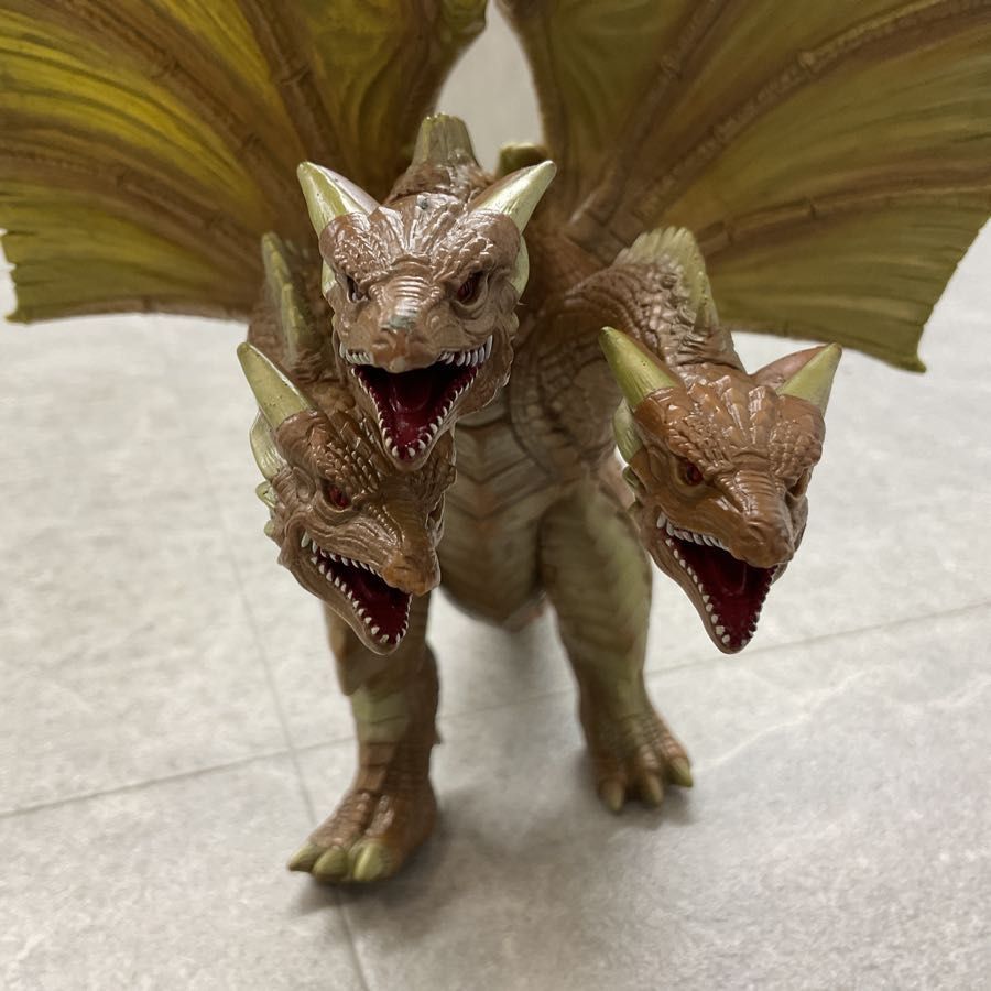 BANDAI バンダイ GODZILLA ゴジラ 白亜紀型キングギドラ 1998 ソフビ