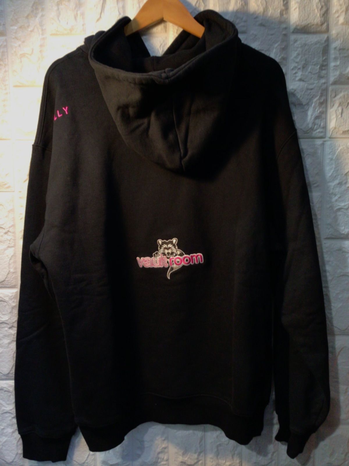 VAULTROOM vaultroom × Selly Hoodie / BLK / SizeL × vaultroom