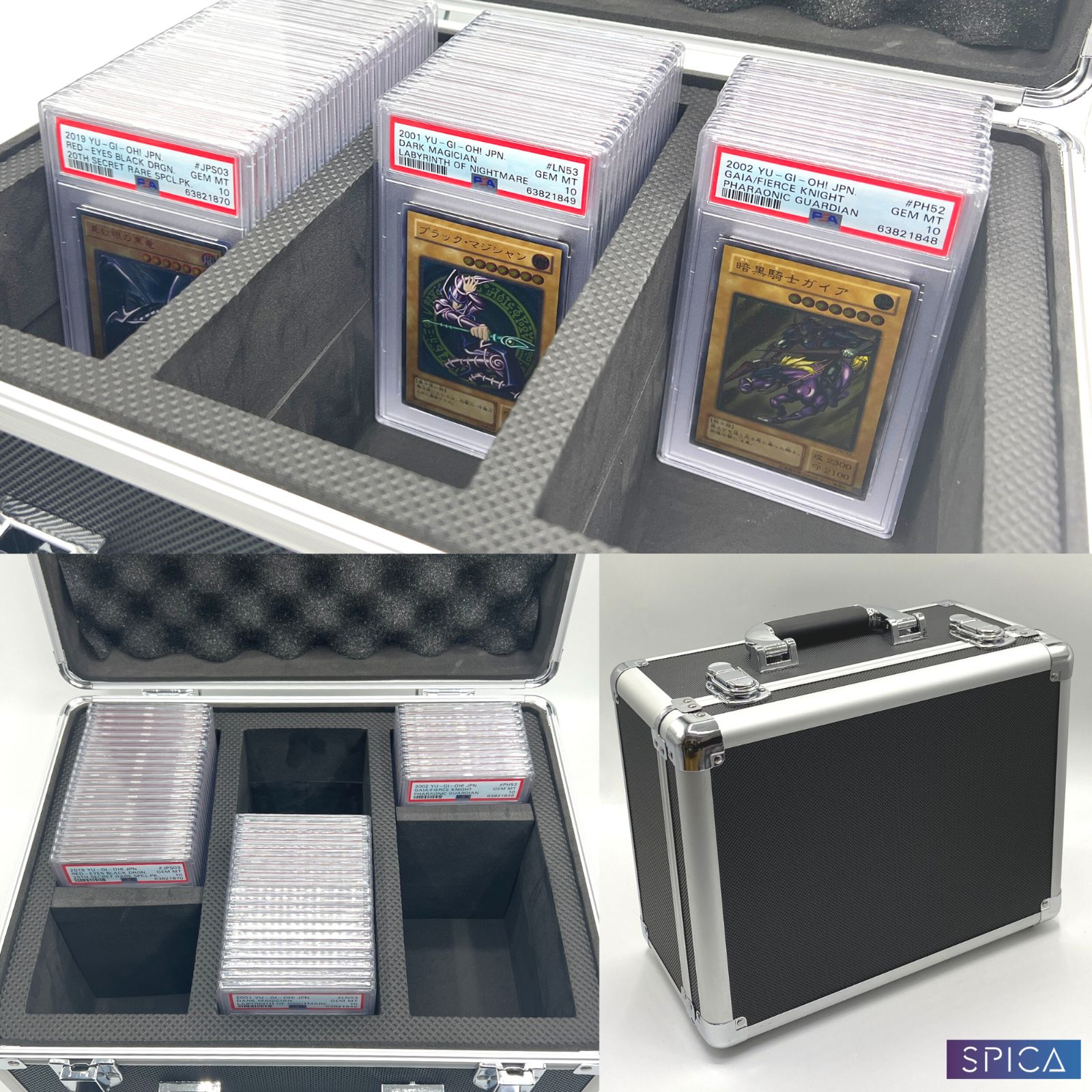 PSA 105枚 収納 アタッシュケース ストレージボックス BGS ARS 鑑定