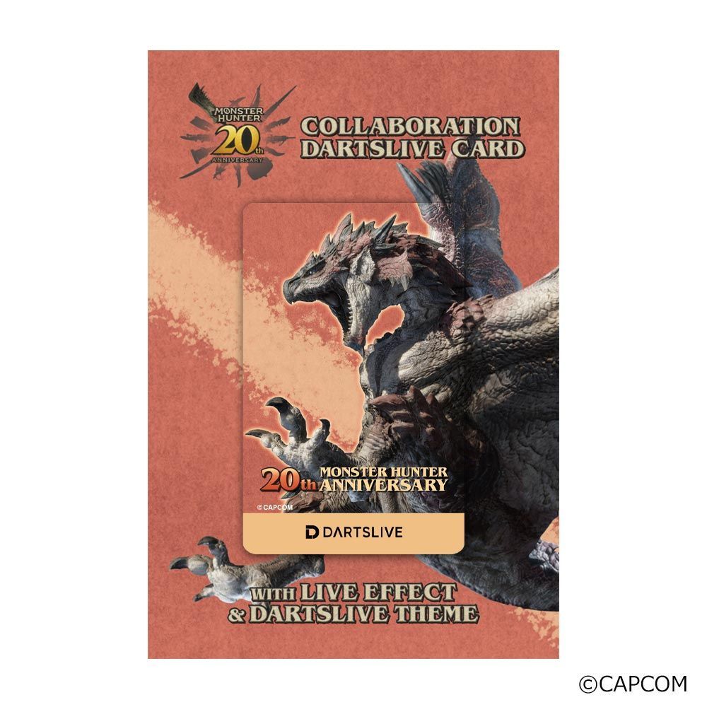 ☆ダーツライブカード モンスターハンター20周年 5種セット ( モンハン