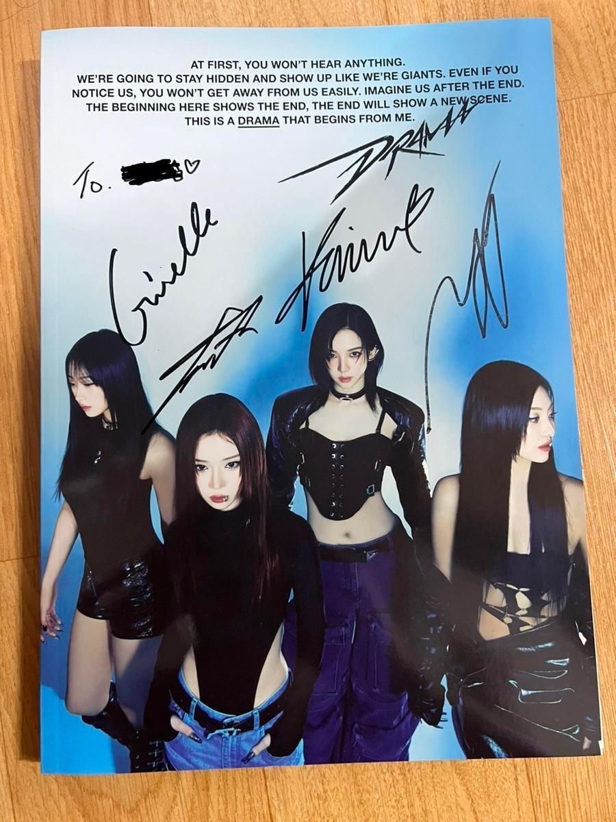 Bunjang商品韓国直送】aespa(エスパ) aespa サイン入り サイン