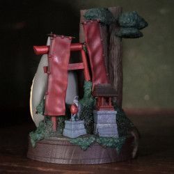 新品未開封 となりのトトロ ライトアップジオラマ 劇場ポスターアート