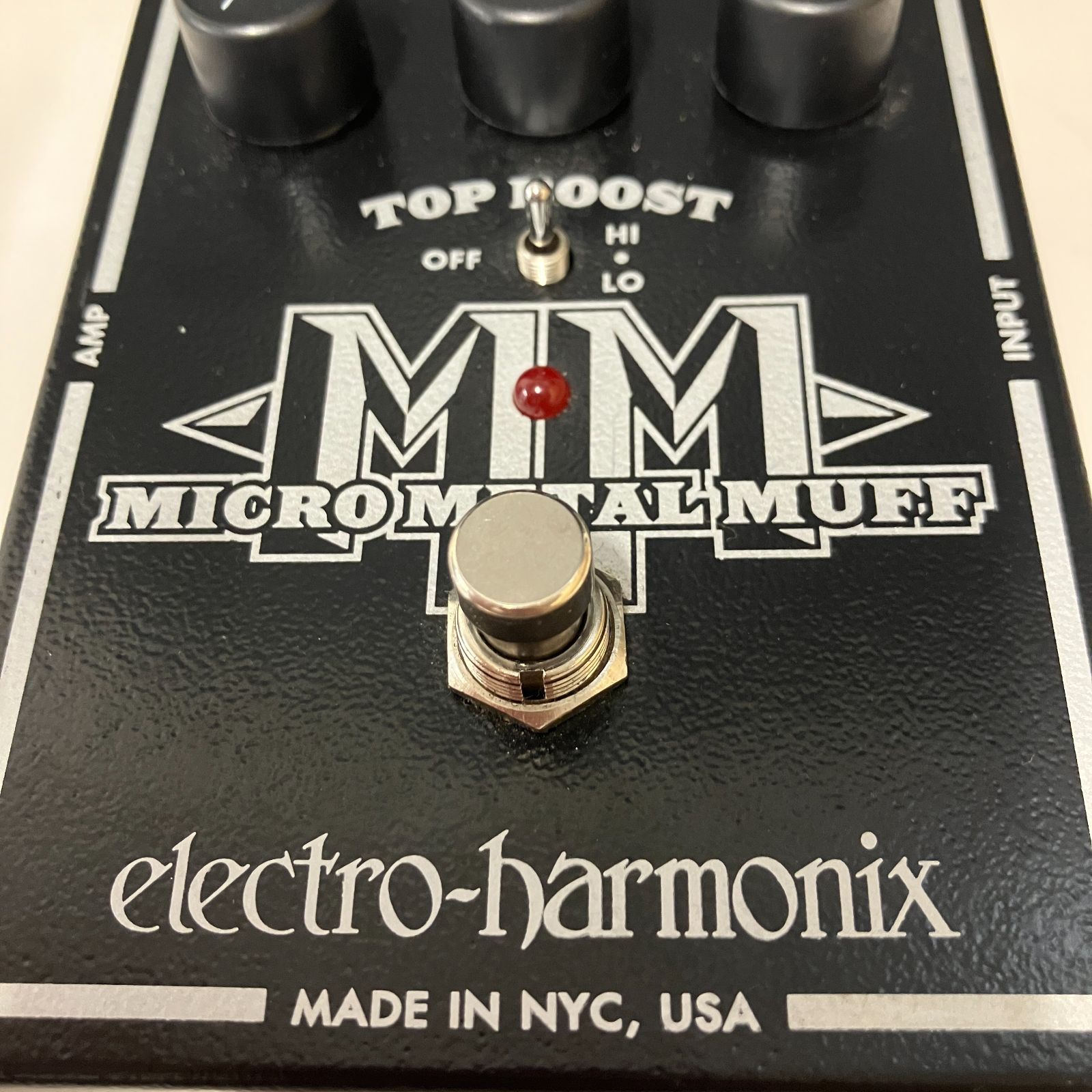 むつ62-061904】Electro-Harmonix Micro Metal Muff TOP BOOST【併売