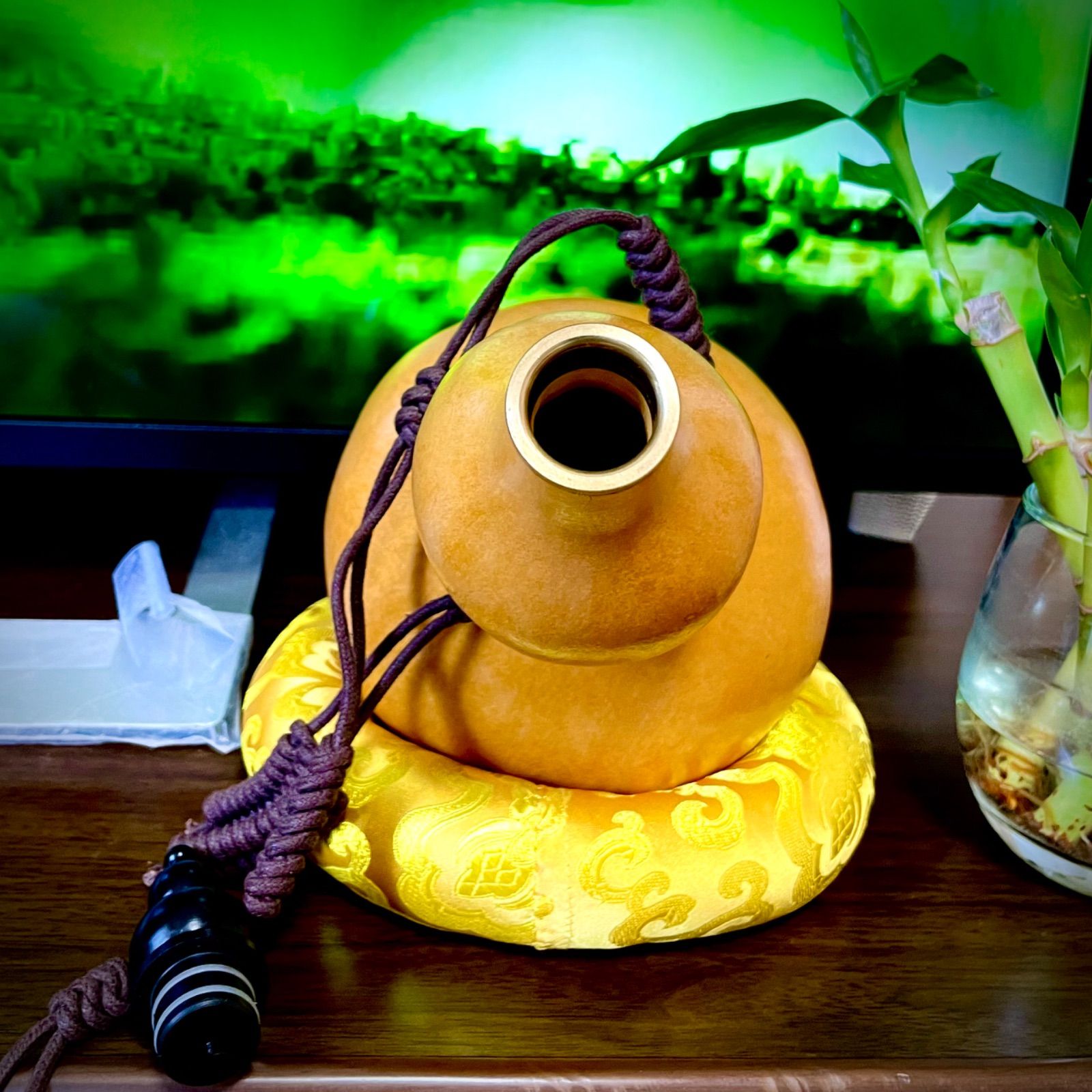 風水 大ひょうたん 瓢箪 お守り 縁起物 無病息災 開運 酒器水筒 - メルカリ