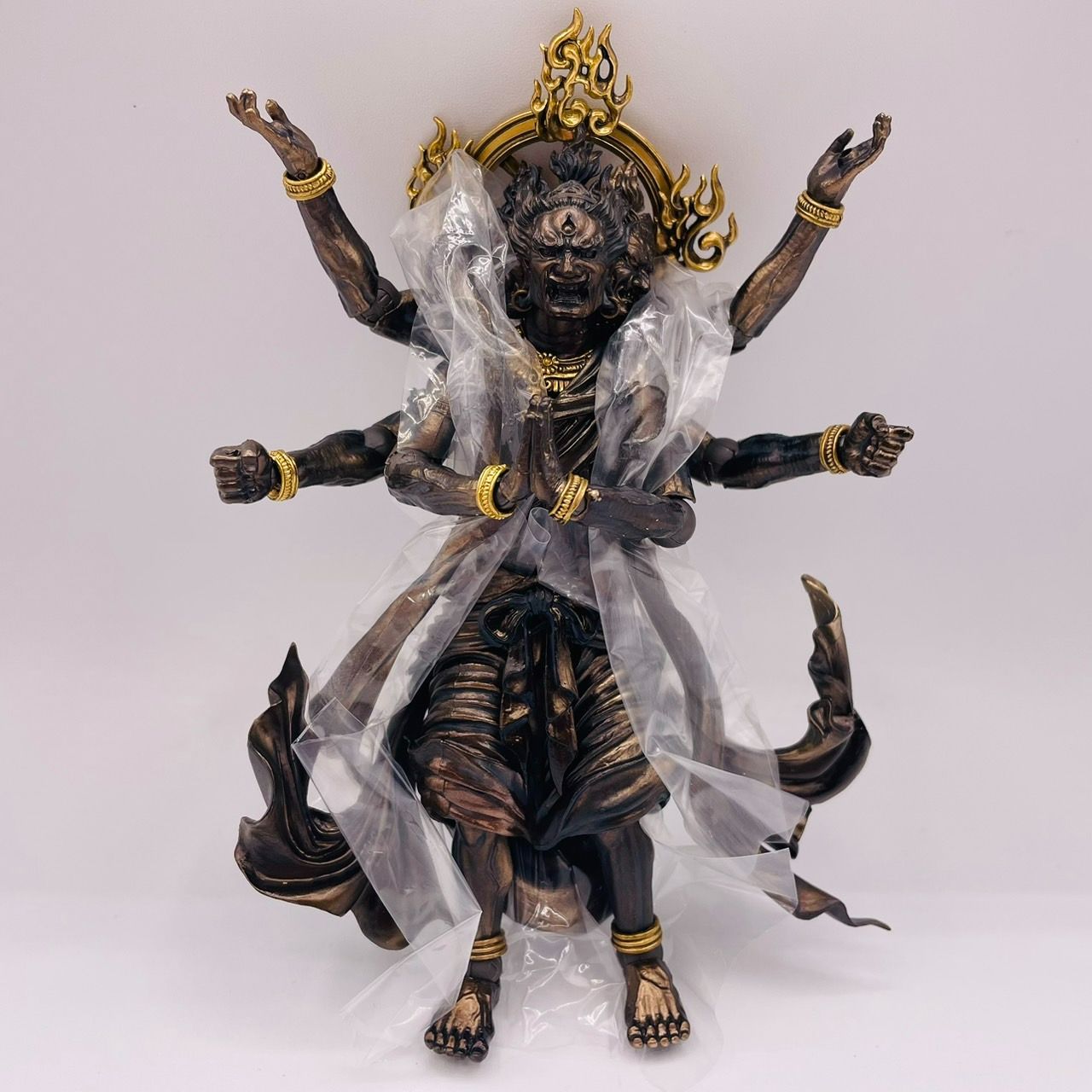 タケヤ式自在置物 阿修羅 黒銅 フィギュア KT-024 海洋堂 / 竹谷隆之