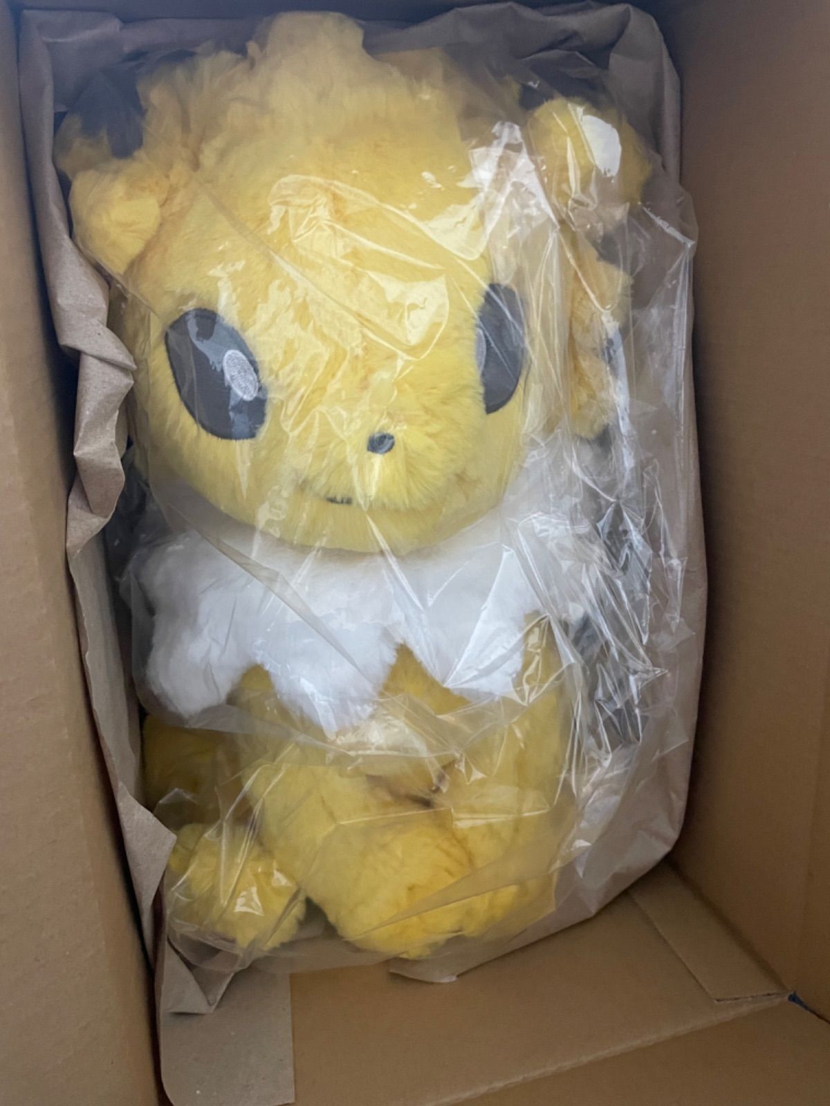 ポケモンセンターオリジナル ふわふわ抱きぬいぐるみ サンダース