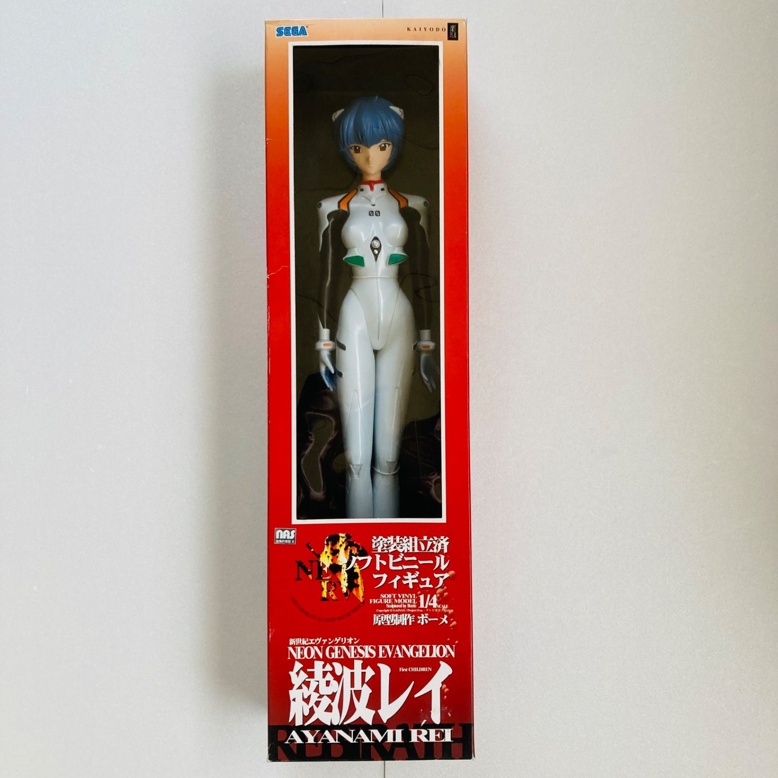 エヴァンゲリオン 綾波レイ 1/4 ソフトビニールフィギュア - メルカリ
