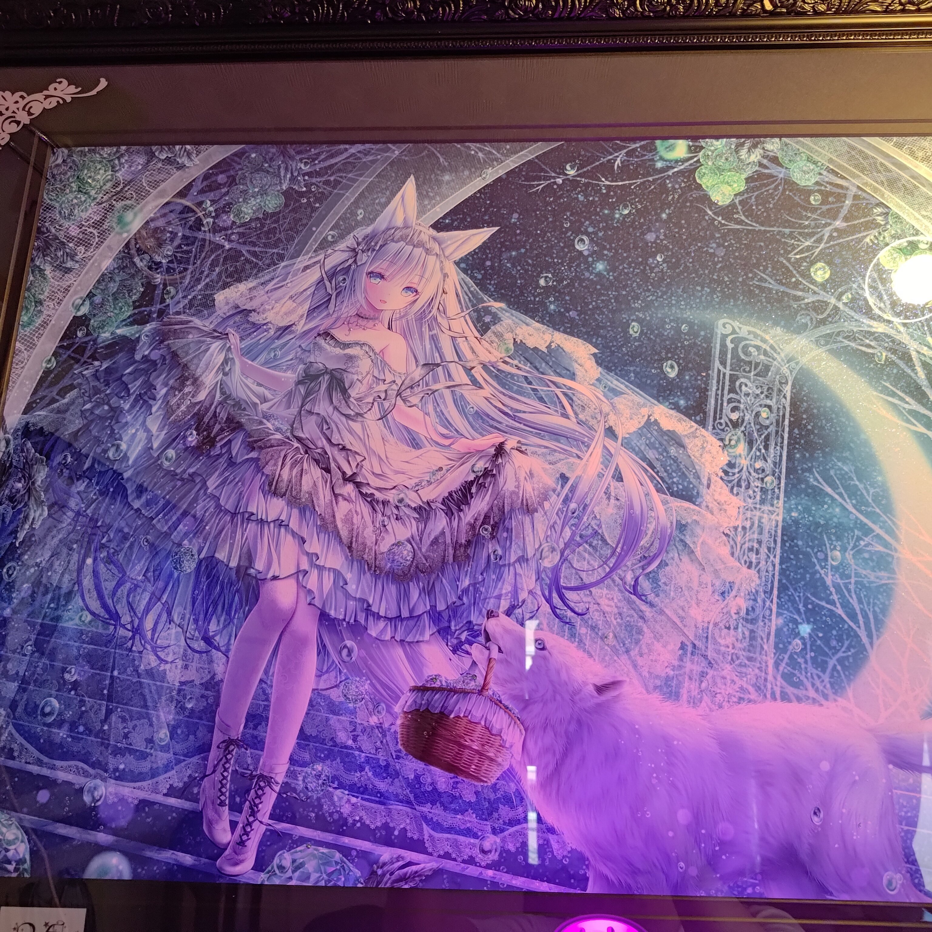 てぃんくる／密夜茶会 DX 版画 ミックスドメディア てぃんくる／密夜