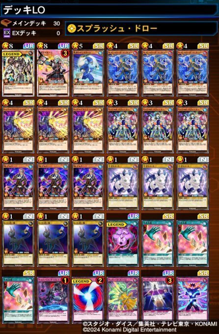 デュエルリンクス（RUSH）Ver8.0環境投稿デッキレシピまとめ｜リェロン