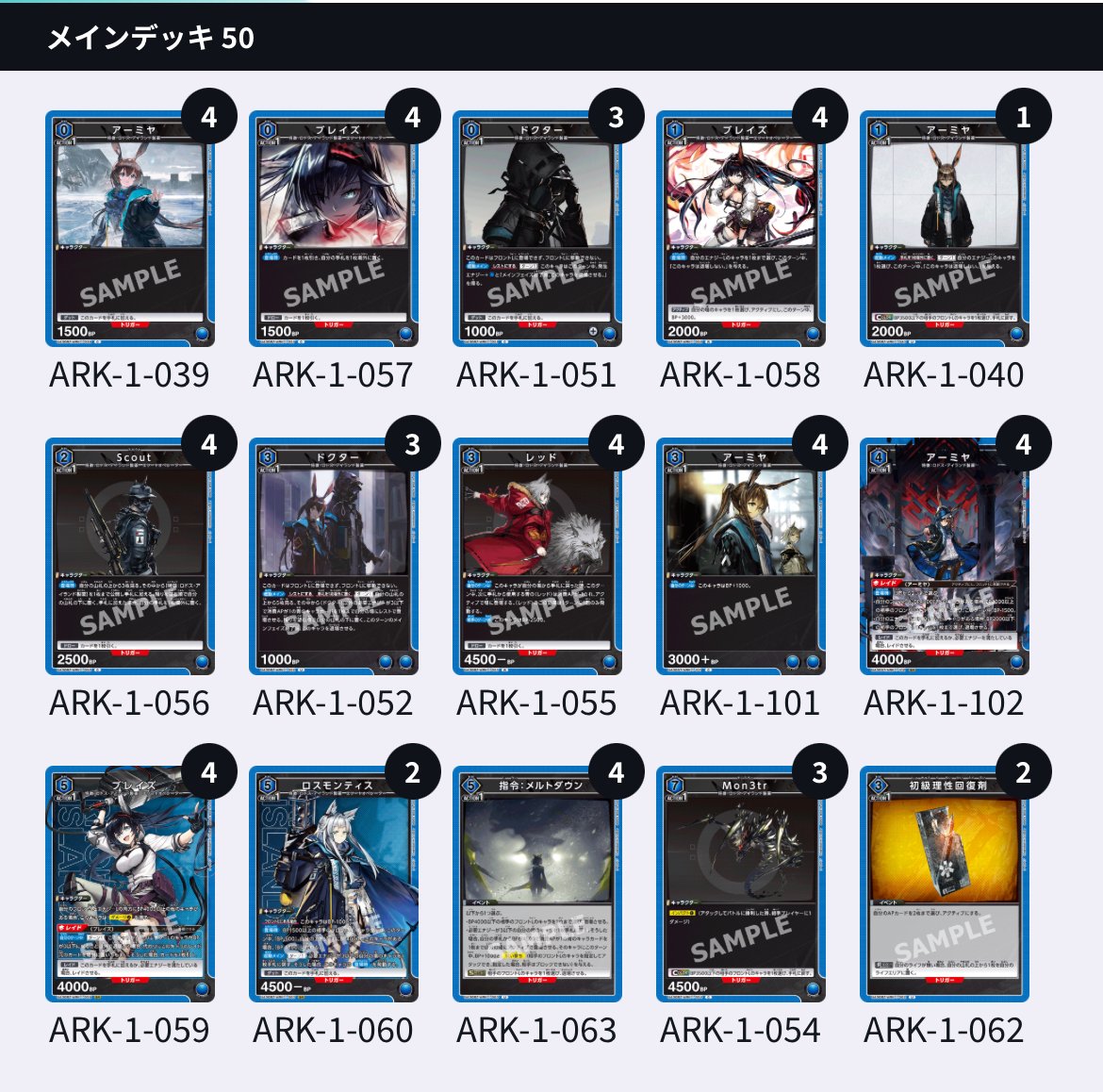 青アークナイツの研究｜Naki