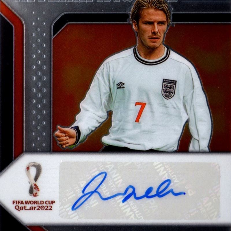 David Beckham - Inghilterra - Panini Prizm World Cup International