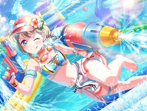 バンドリ！ガルパ】[バカンスポートレート]青葉モカのスキルとイラスト