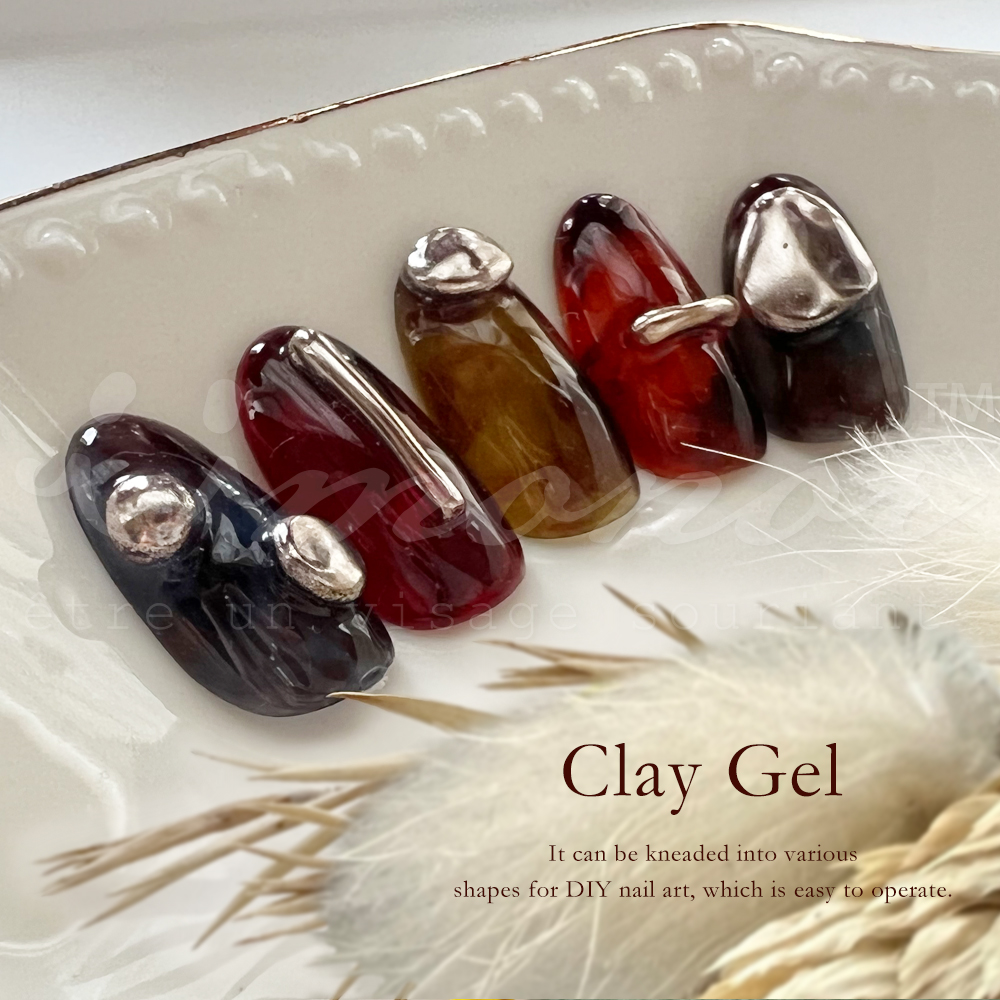 大容量 業務用 13g【クレイジェル -クリア-】粘土ジェル ねんどジェル