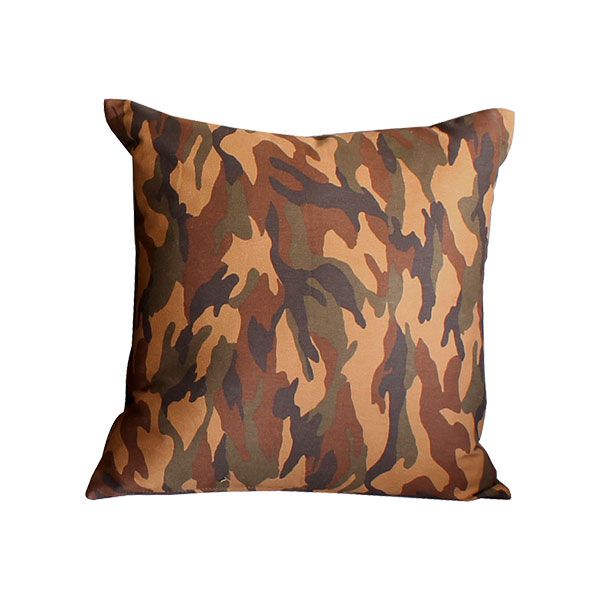 中綿付きおしゃれミリタリー クッション 45×45｜オリジナルクッション