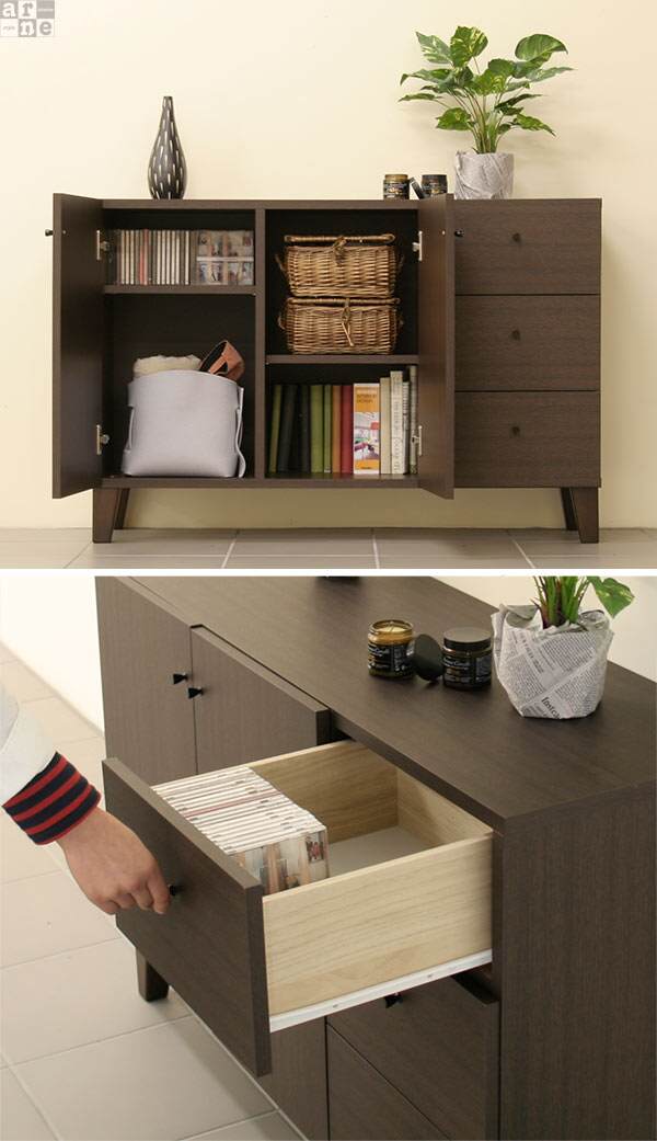 ナチュラルキャビネット 北欧インテリア｜R1-110｜0000a00056