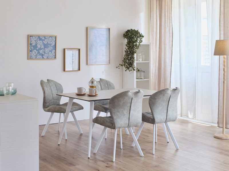 DULTON(ダルトン)140ダイニングテーブル(ホワイト脚タイプ)/TARNY/ターニー