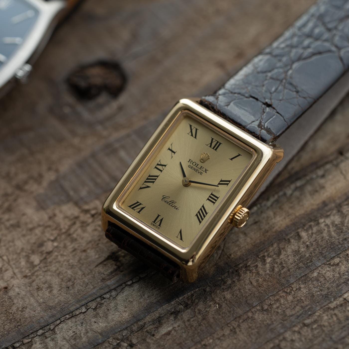 ロレックス チェリーニ 4103 レクタングル 18金無垢 YG / ROLEX