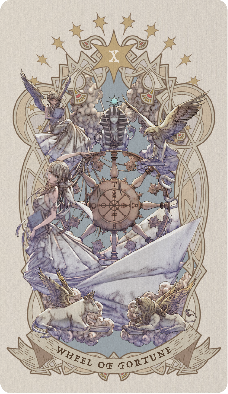 村瀬歩×風間雷太 村瀬歩監修オリジナルタロットカード「Wreath of