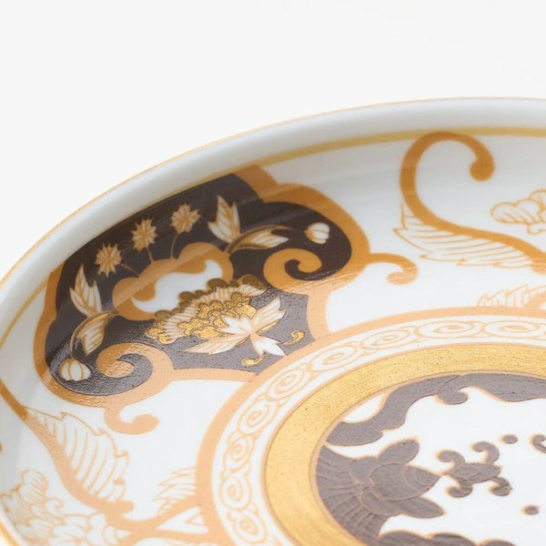 JAPAN AUTUMN 銘々皿 古伊万里草花紋 ゴールド – ARITA PORCELAIN LAB