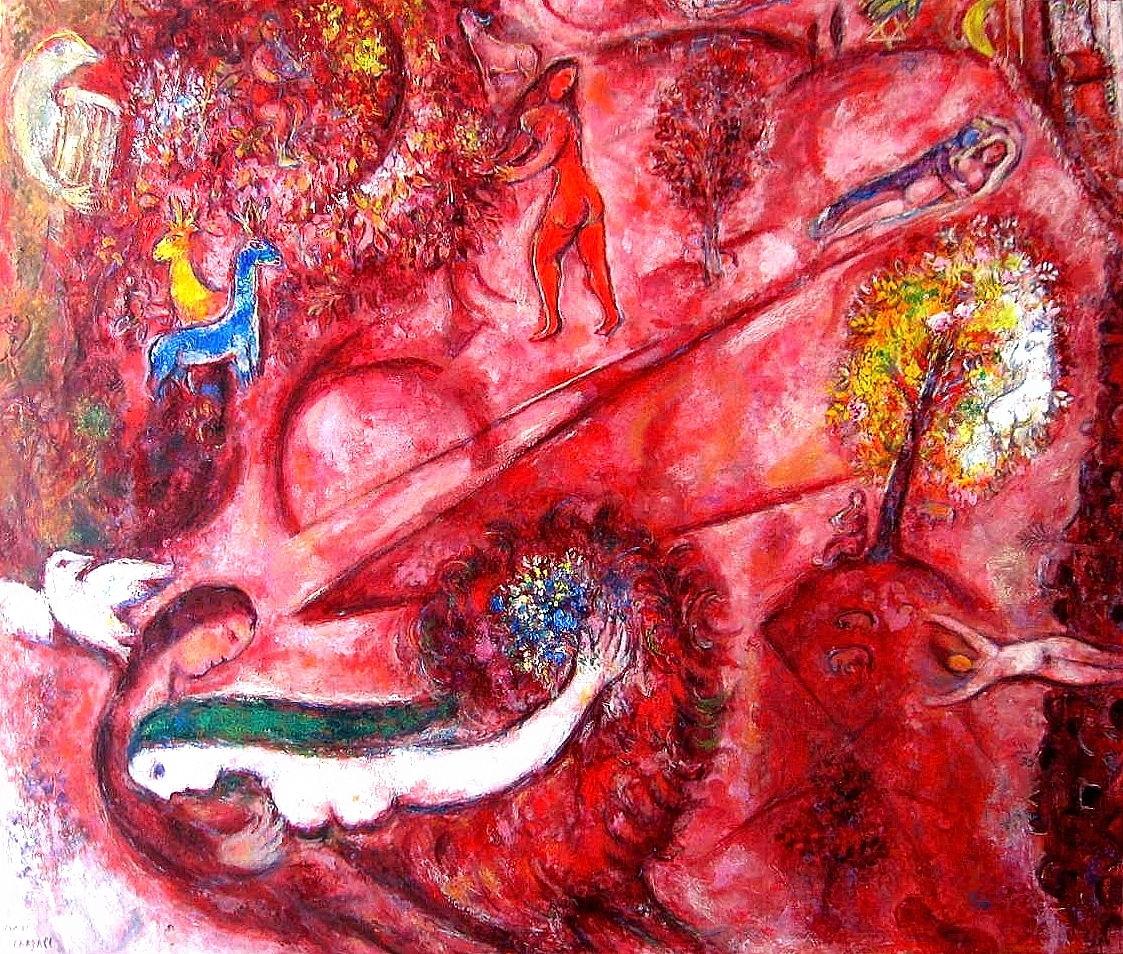 マルク・シャガール、「Le Cantique des Cantiques II」